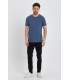 T-shirt trend art.2092 niebieski (lacivert melanj)